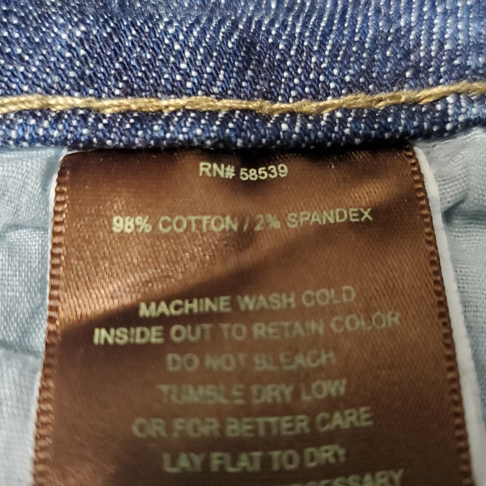 Kut from the Kloth Medium Blue Capri Jeans Women's Size 8 - Picture 5 of 5